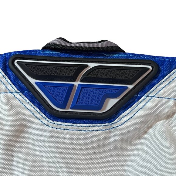 Fly Racing Mens 303 Race Pant Size 32 Blue/White/Black 100% Polyester Adjustable - Picture 7 of 9